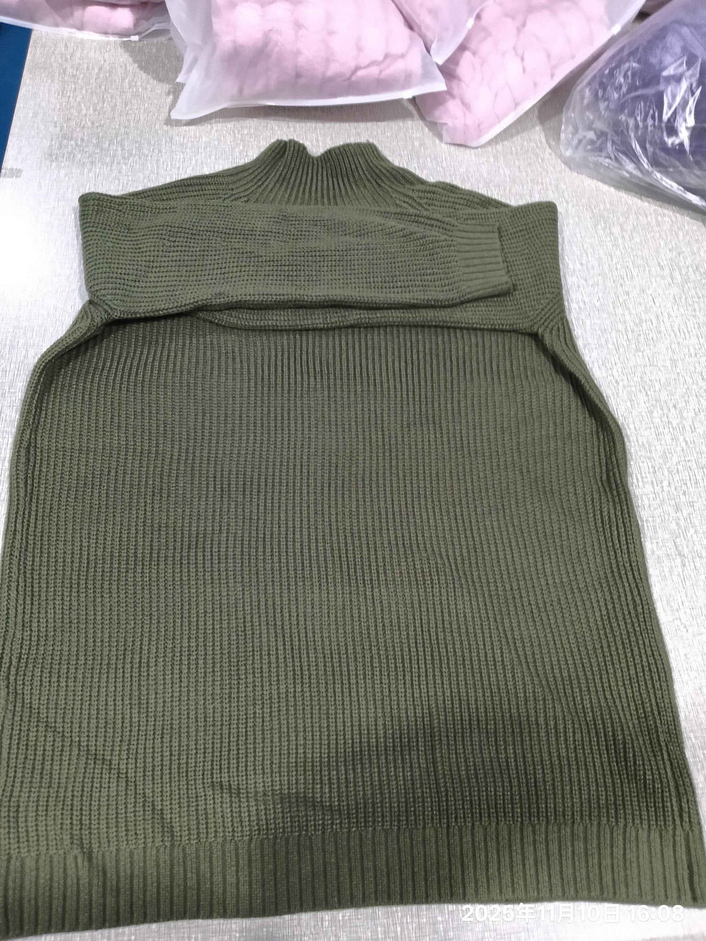 Solid Turtleneck Long Sweater Winter Warm Women Sweater Dress
