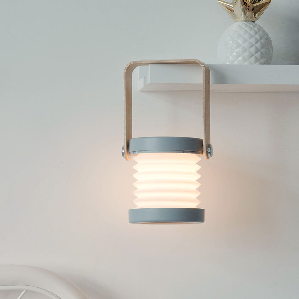 Foldable Touch Dimmable Reading LED Night Light Portable Lantern Lamp USB Rechargeable For Home Decor - Opxy Luxe
