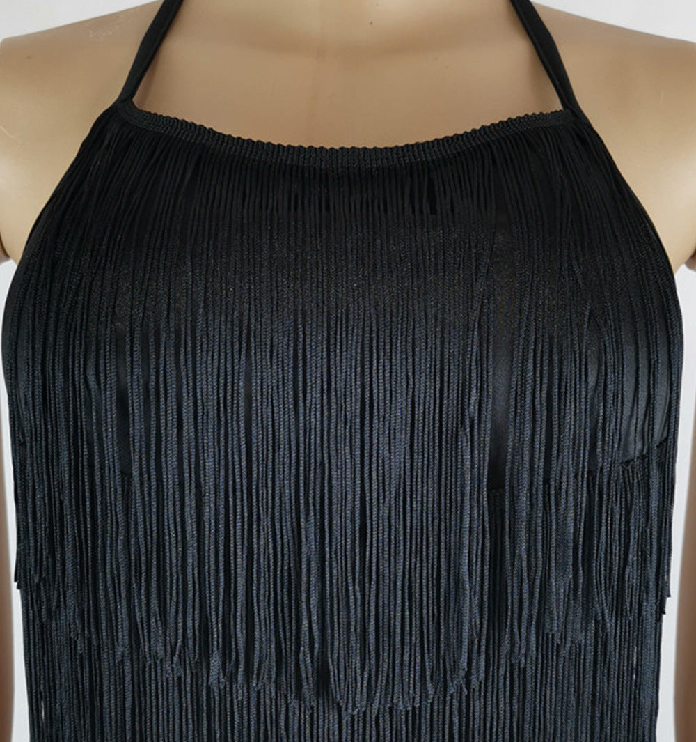 Sexy Spaghetti Strap Dress Jumpsuit Women's New Fashion Elegant Casual Solid Backless Beach Party Lady Jumpsuits Womens Clothing - Opxy Luxe