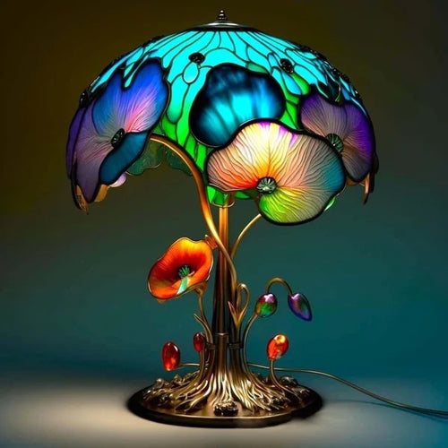 Color Changing Mushroom Lamp - LED Night Light for Home Decor Bedroom Bedside Table Ambient Lighting Decoration - Opxy Luxe