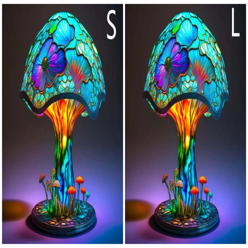 Color Changing Mushroom Lamp - LED Night Light for Home Decor Bedroom Bedside Table Ambient Lighting Decoration - Opxy Luxe