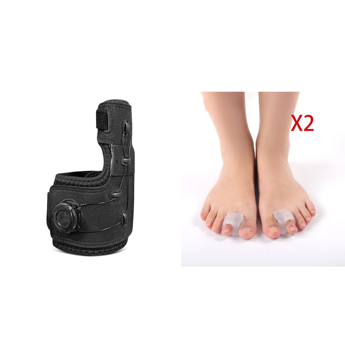 Adjustable Bunion Valgus Corrector Rotatable Toe Valgus Big Toe Straightener Joint Support Bunion Splint Valgus Outdoor - Opxy Luxe