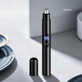 Rechargeable Electric Nose Hair Trimmer for Men - Portable Grooming Tool with Precision Blades