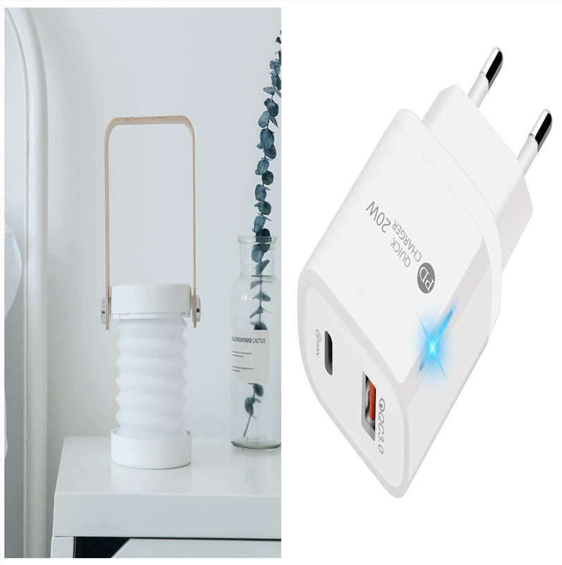 Foldable Touch Dimmable Reading LED Night Light Portable Lantern Lamp USB Rechargeable For Home Decor - Opxy Luxe