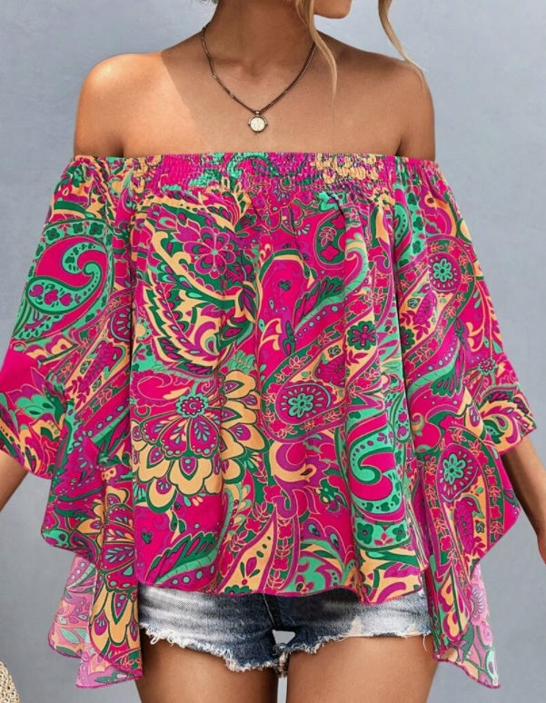 Women's Polyester Top - Opxy Luxe