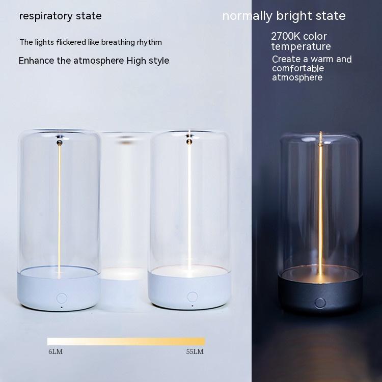 New LED Camping Light Type-c Rechargeable Portable Night Light With High Transparency And Anti Drop Creative Atmosphere Light - Opxy Luxe