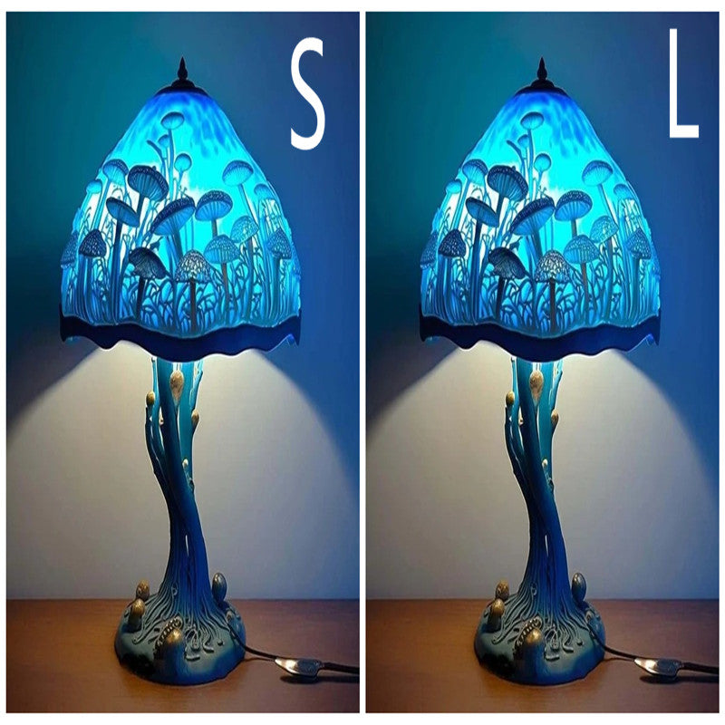 Color Changing Mushroom Lamp - LED Night Light for Home Decor Bedroom Bedside Table Ambient Lighting Decoration - Opxy Luxe