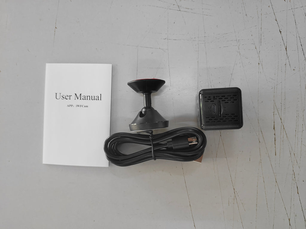 Mini Square Wireless WiFi Camera - Portable Small Security Cam with Remote View Support for Home Office Surveillance - Opxy Luxe