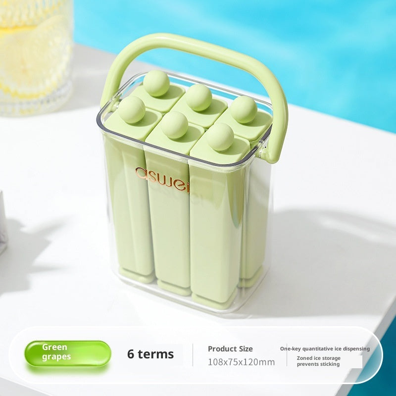 Ice Cube Tray Mold Food-grade Long Bar Ice Tray Frozen Ice Cream Molds For Freezer For Home Use Summer Refrigerator - Opxy Luxe