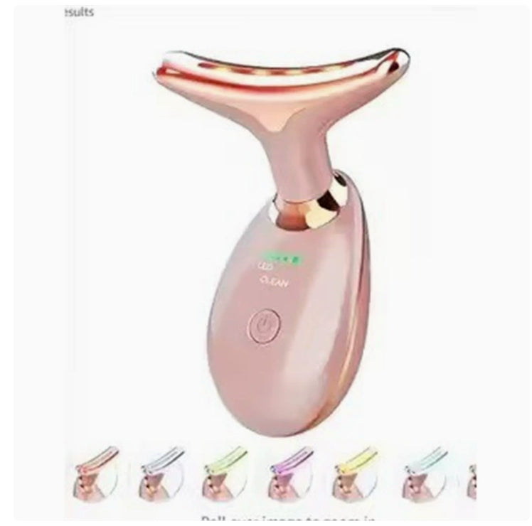 EMS Thermal Neck Lifting And Tighten Massager Electric Microcurrent Wrinkle Remover - Opxy Luxe