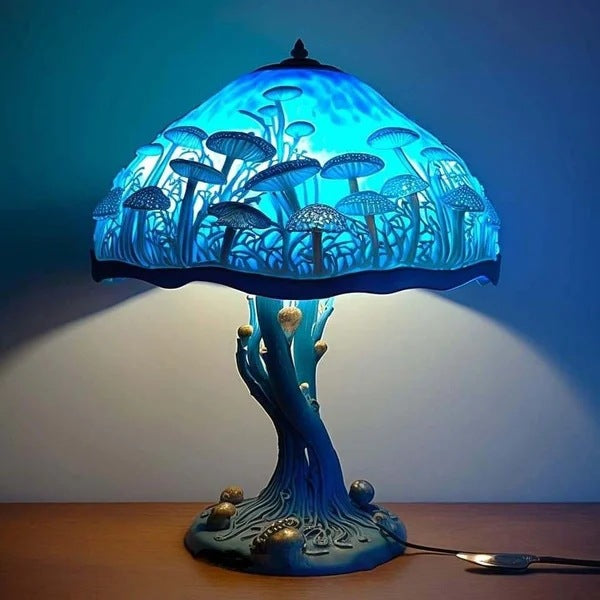 Color Changing Mushroom Lamp - LED Night Light for Home Decor Bedroom Bedside Table Ambient Lighting Decoration - Opxy Luxe
