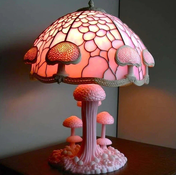 Color Changing Mushroom Lamp - LED Night Light for Home Decor Bedroom Bedside Table Ambient Lighting Decoration - Opxy Luxe